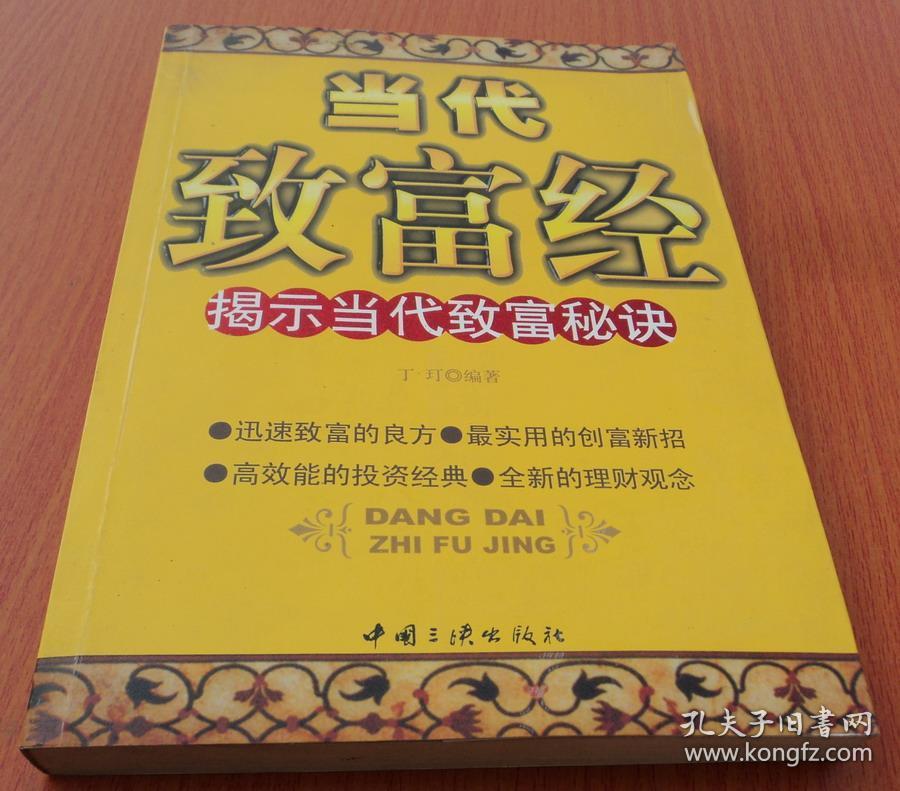 当代致富经 : 揭示当代致富秘诀