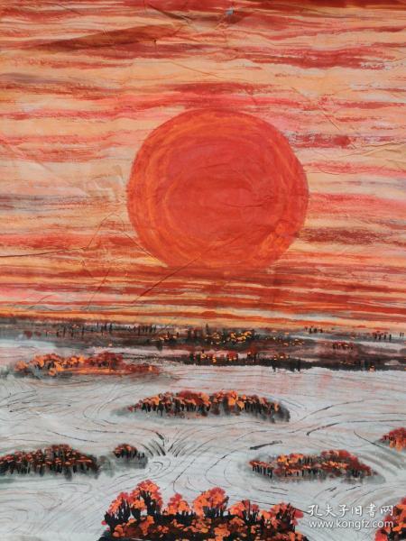 一轮红日 4平尺