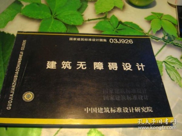 国家建筑标准设计图集 03j926 建筑无障碍设计