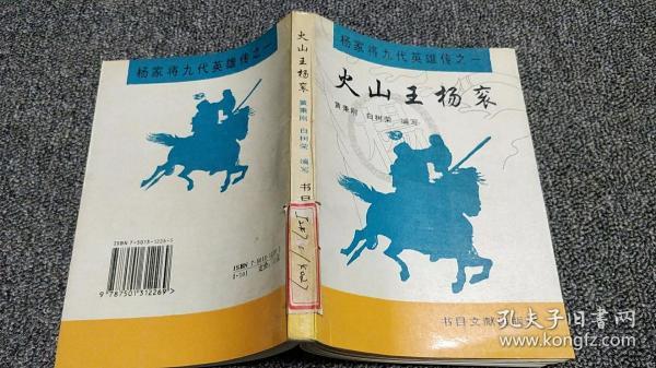杨家将九代英雄传之一-火山王杨衮