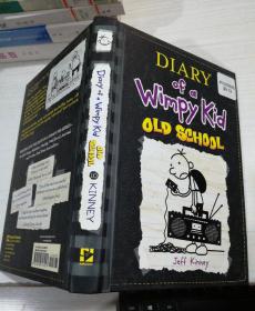 Diary of a Wimpy Kid ,一个弱智小孩的日记  ，精装 英文版