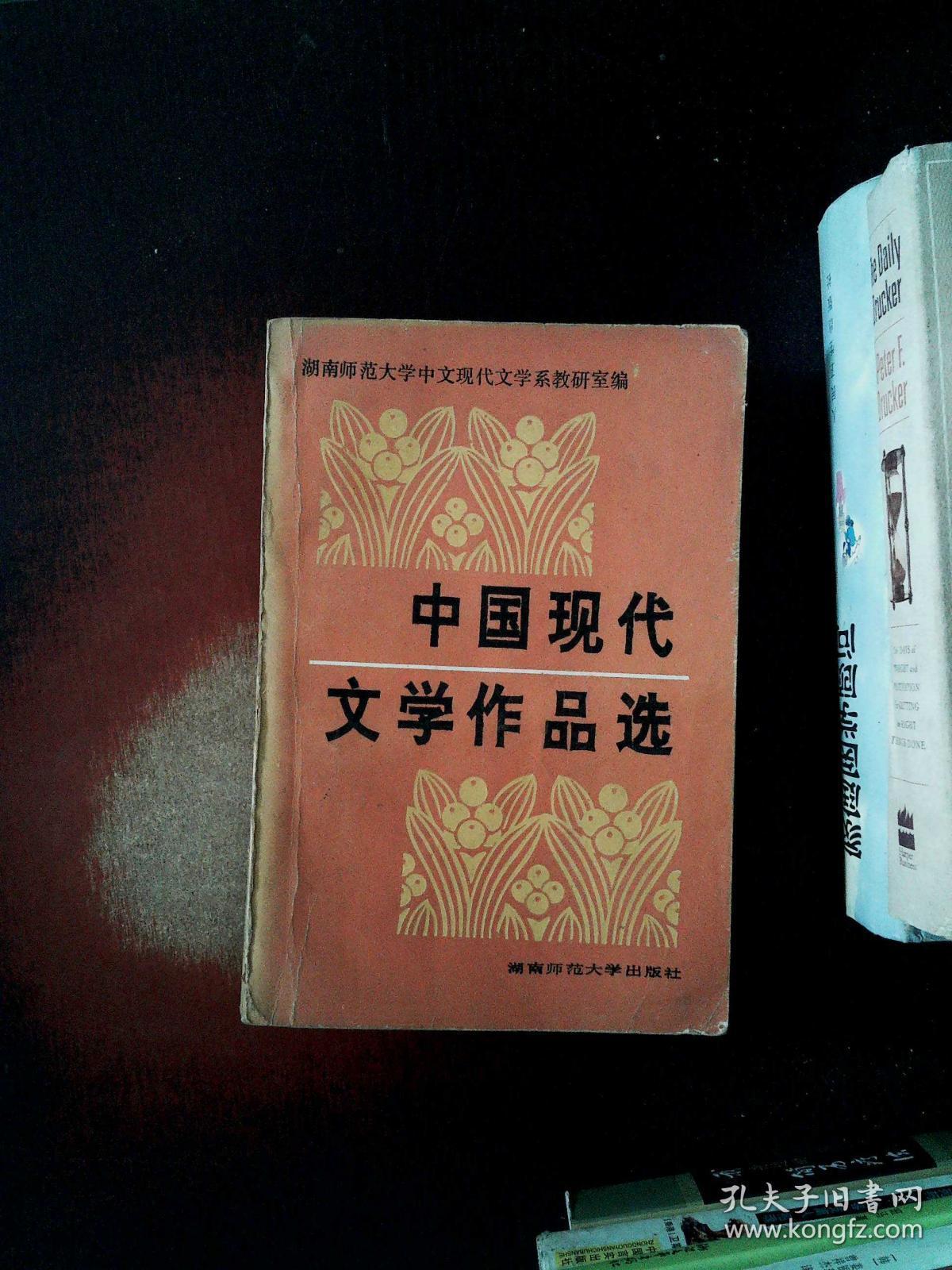 中国现代文学作品选