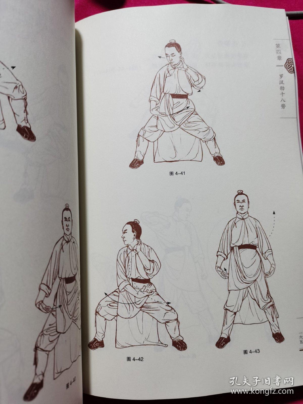 武术秘本图解丛书:武松拳谱秘本,甘凤池易筋经秘功,少林点穴法真传