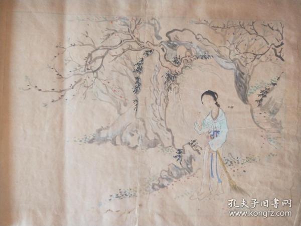 费晓楼仕女图02
