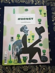 《August》《八月》雜志第五期（英文版），一本藝術設計類雜志。