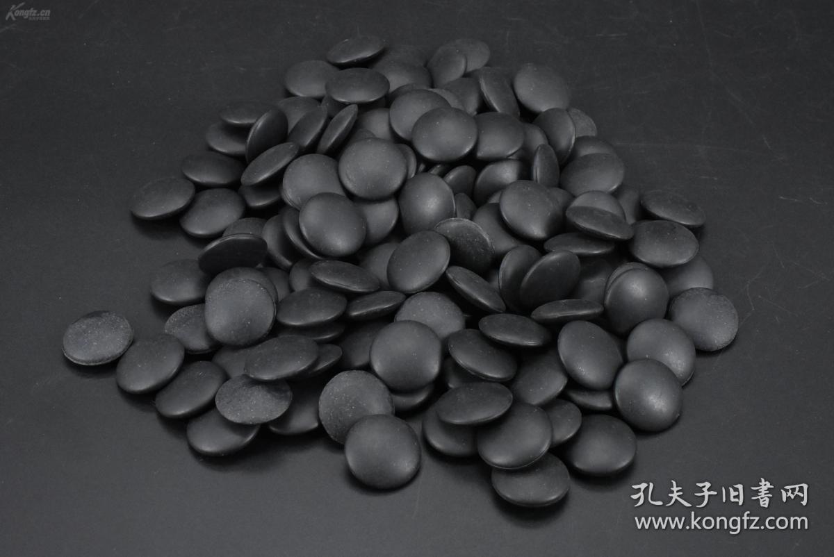 雪印级别 雪印30号 《日本围棋》原盒天然材质,那智黑石围棋一套