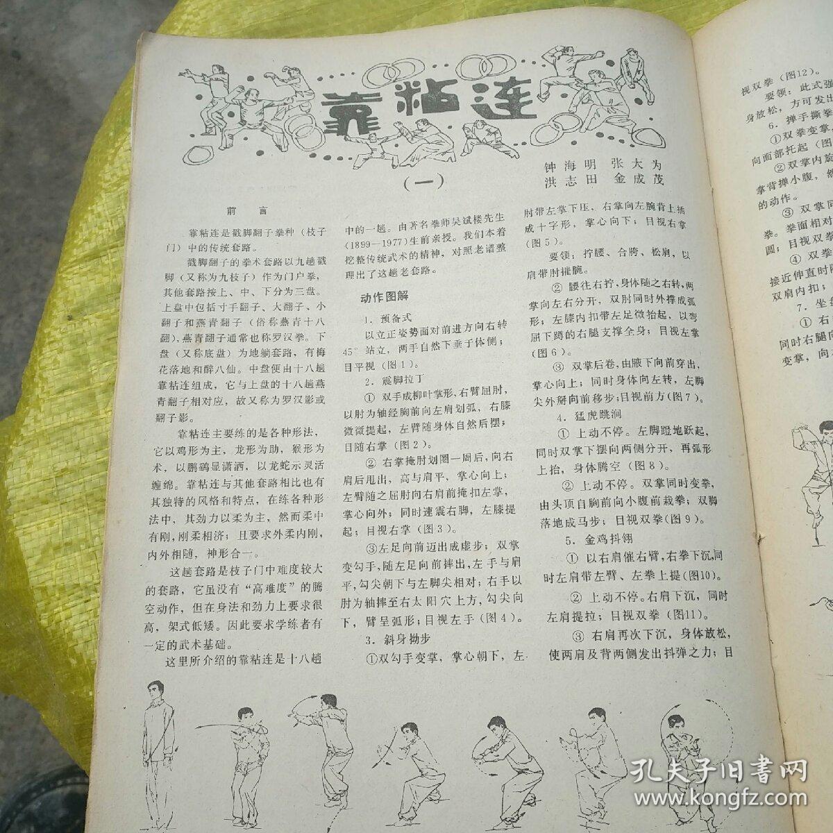 武林杂志《戳脚翻子拳》