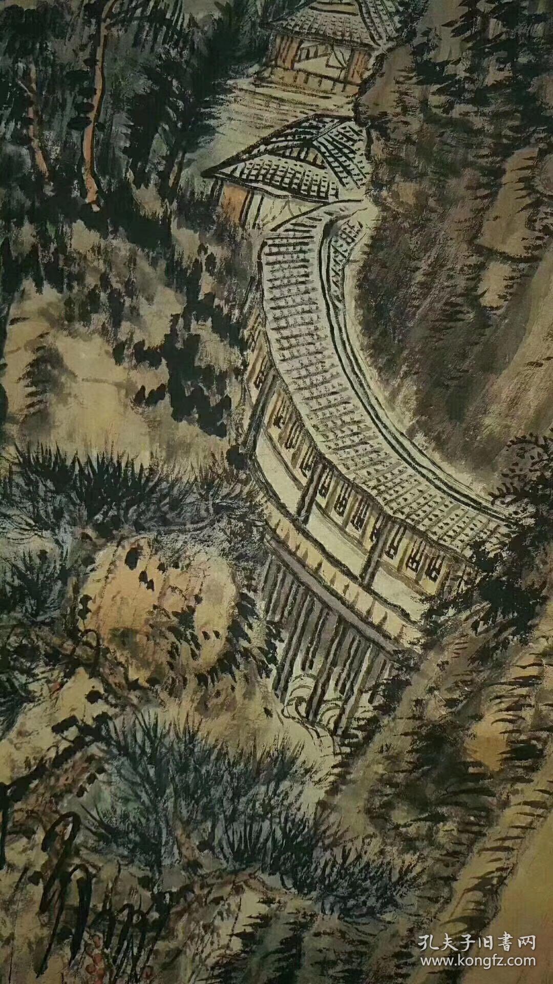 石溪髡残石溪道人多人提字尺寸6551867厘米宣纸水墨原色微喷印制定制