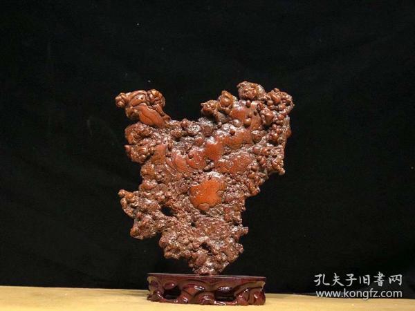 案头赏石,天然成型,风化自然,古陶石,器型雅致大气,案头雅件摆设!