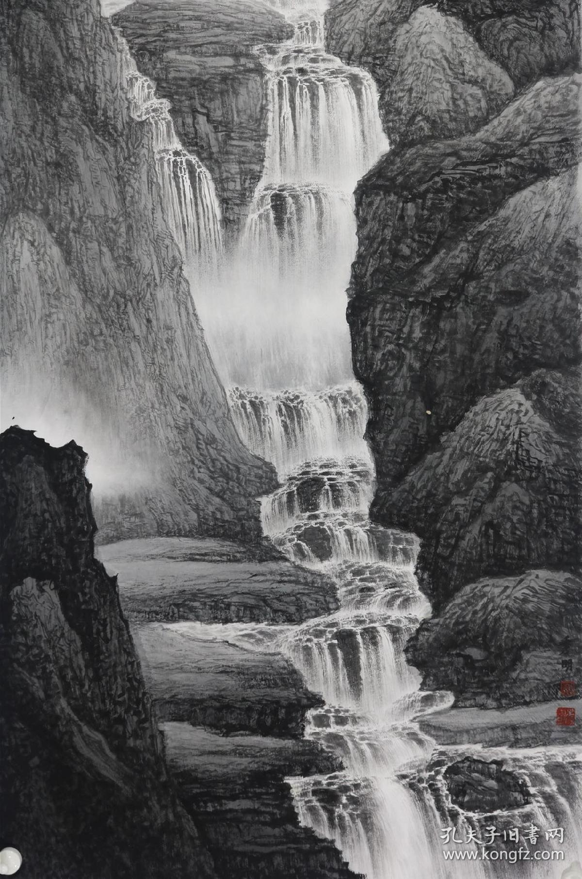 上善若水_精品山水_孔夫子旧书网