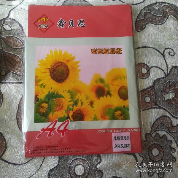 鑫贝恩a4彩色 复印纸(大红色,97张)
