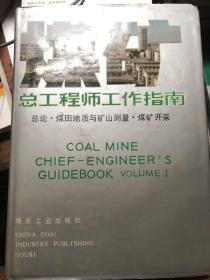 煤矿总工程师工作指南 上册