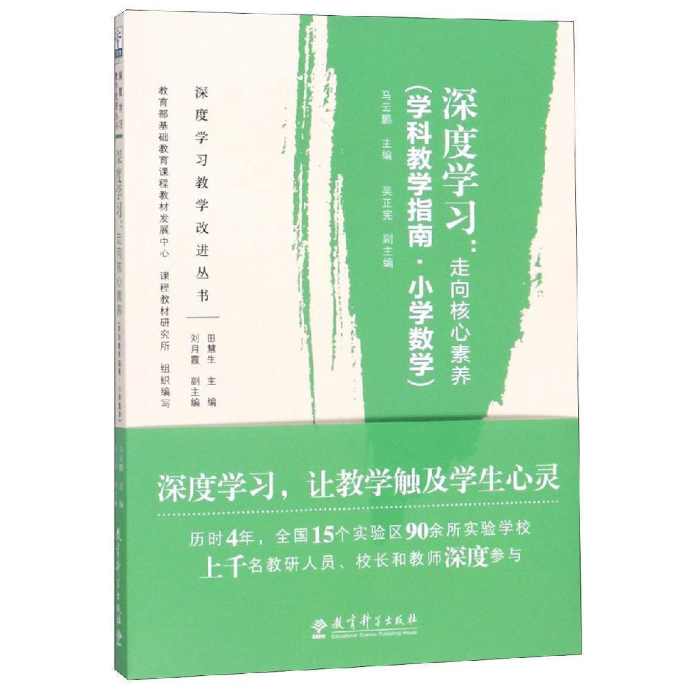 深度学习教学改进丛书 深度学习：走向核心素养（学科教学指南·