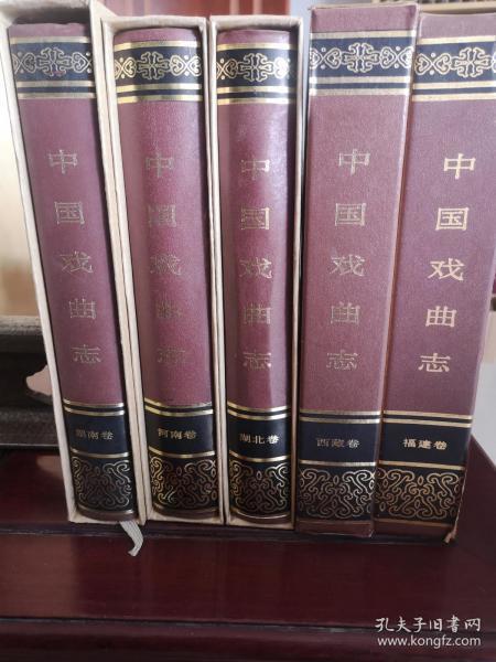 【中国戏曲志】河南卷/湖南卷/湖北卷/西藏卷/福建卷