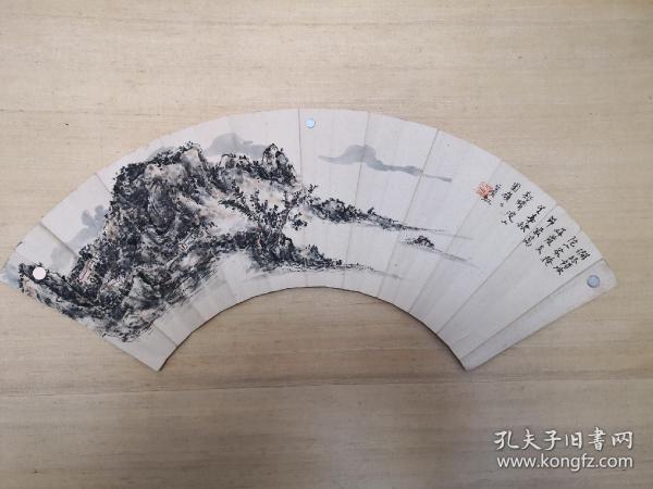 黄宾虹山水扇面 好东西 不多说了
