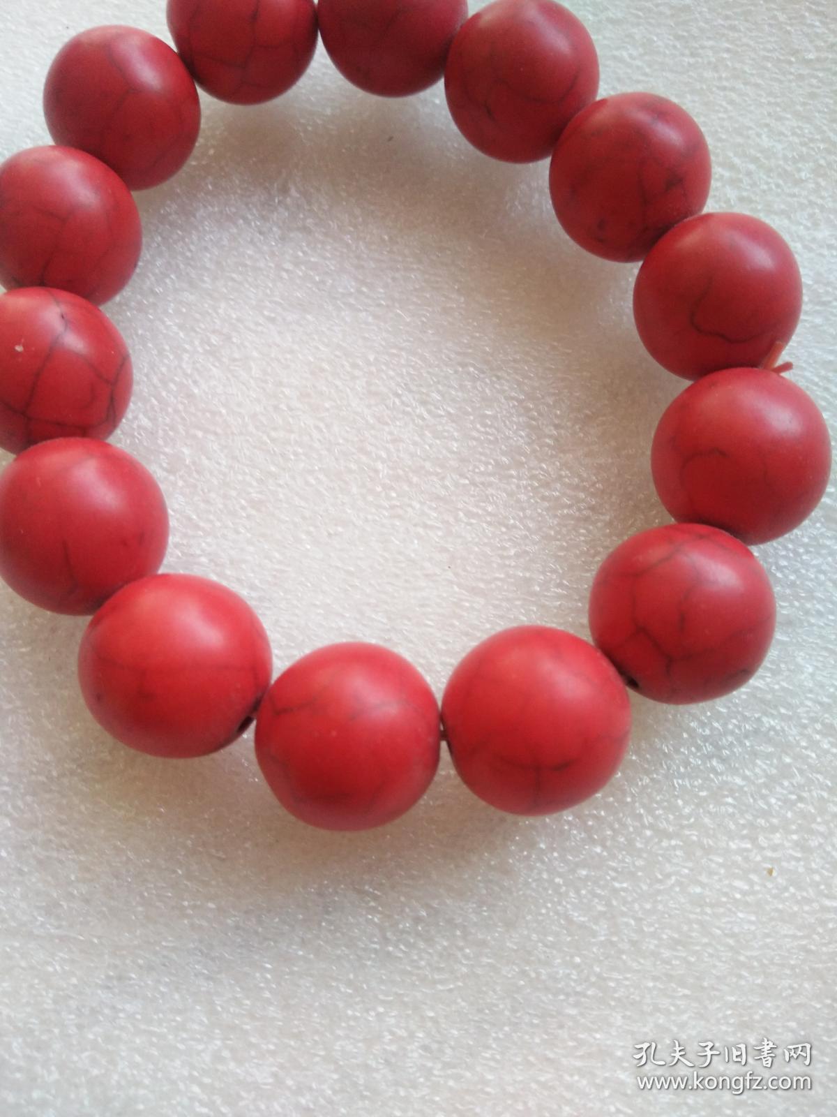 红松石手链,14颗 1.8厘米招财进宝,驱邪纳福