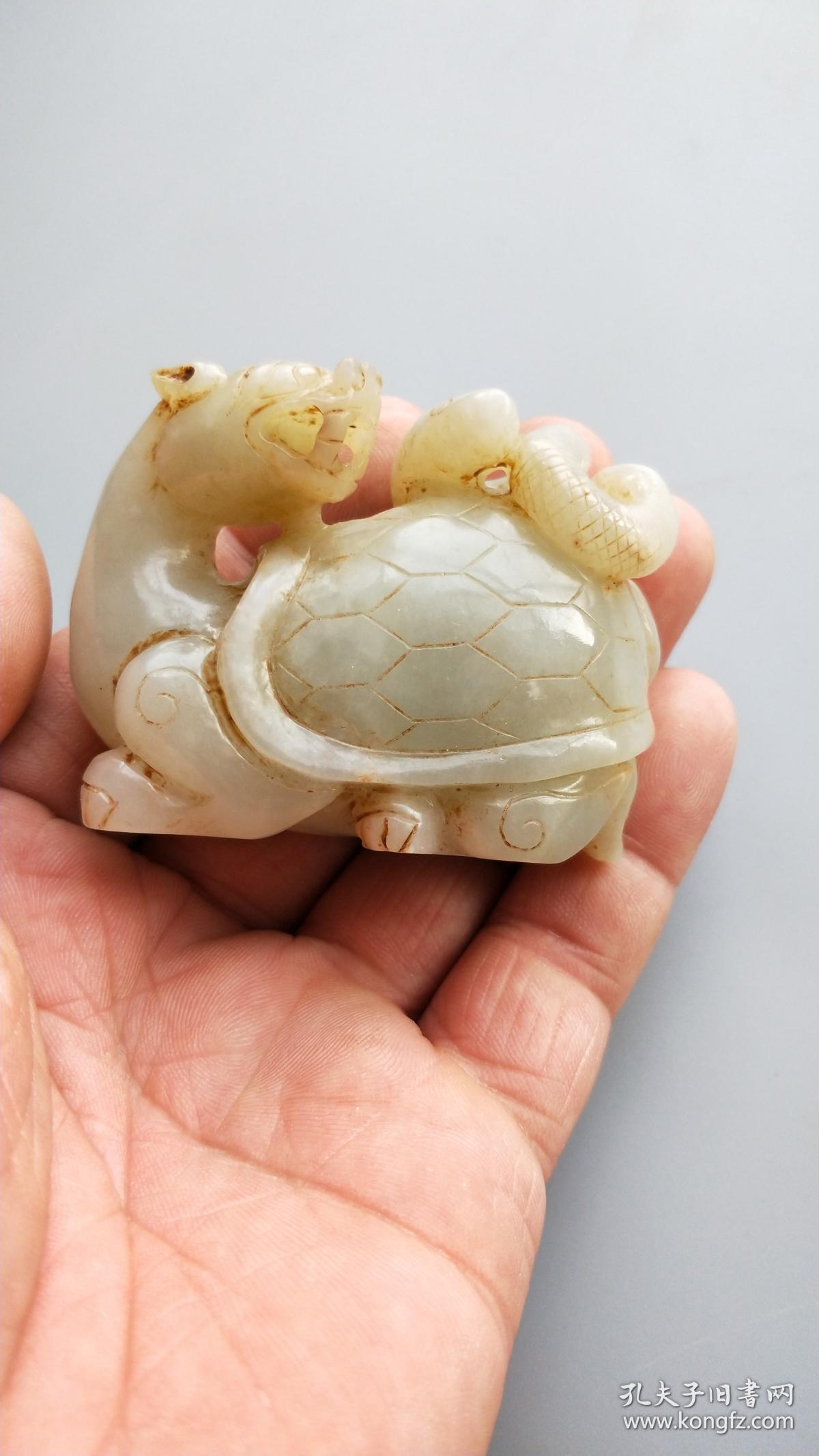 和田玉四大神兽之玄武