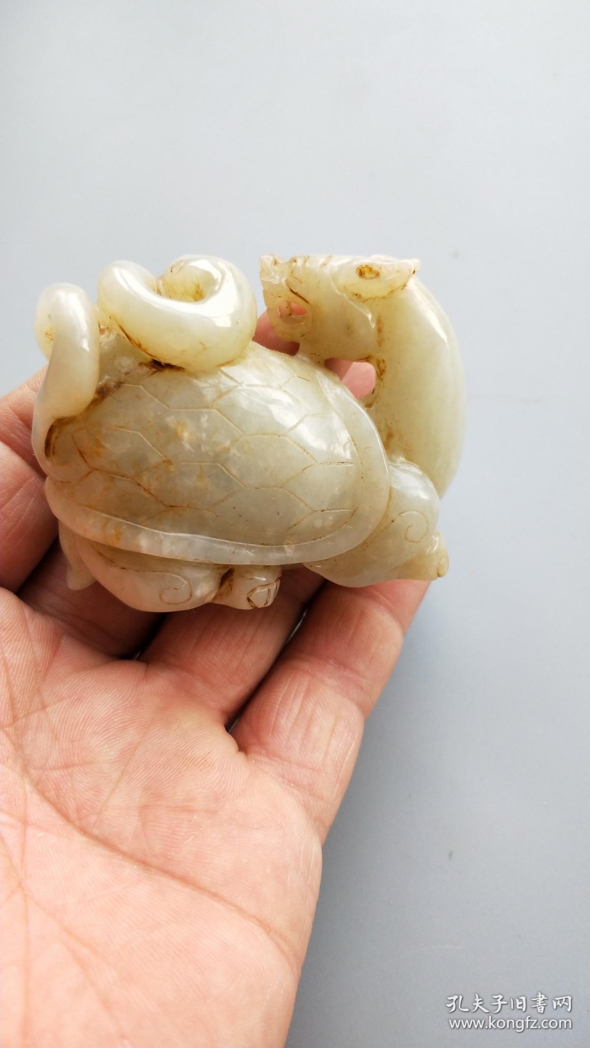 和田玉四大神兽之玄武