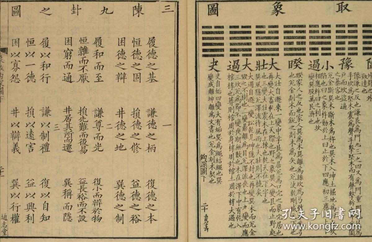 《太极图说》,有溯源于河图洛书之说,有本之《说卦传》,《序卦传》