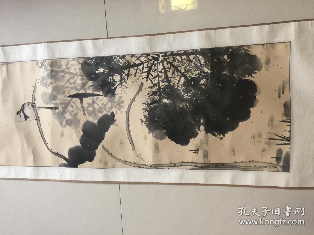 康硕生花鸟写意画