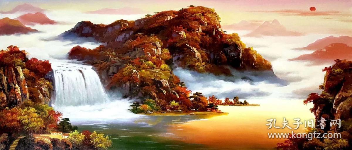 郭鸿雁 老师油画作品 鸿运当头,订制