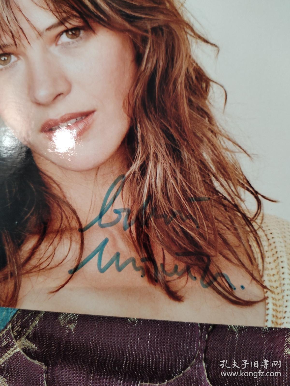 【签名照】苏菲玛索 签名照2 附证书,购于bet365