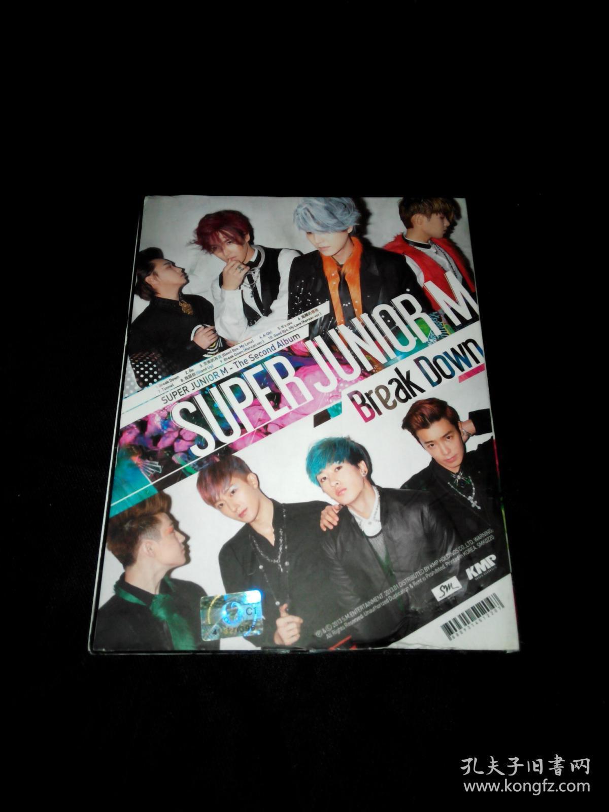 super junior m 韩版. break down 迷你2辑拆