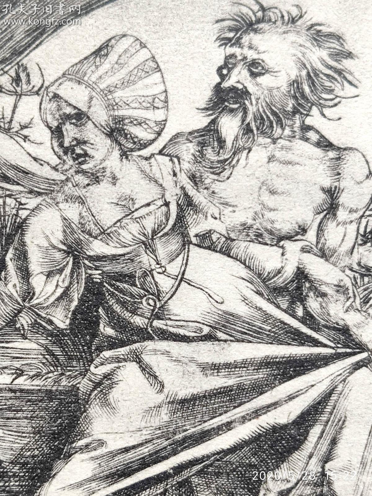 "巨幅丢勒名画"1912年复刻版"丢勒albrecht dürer"系列铜版画