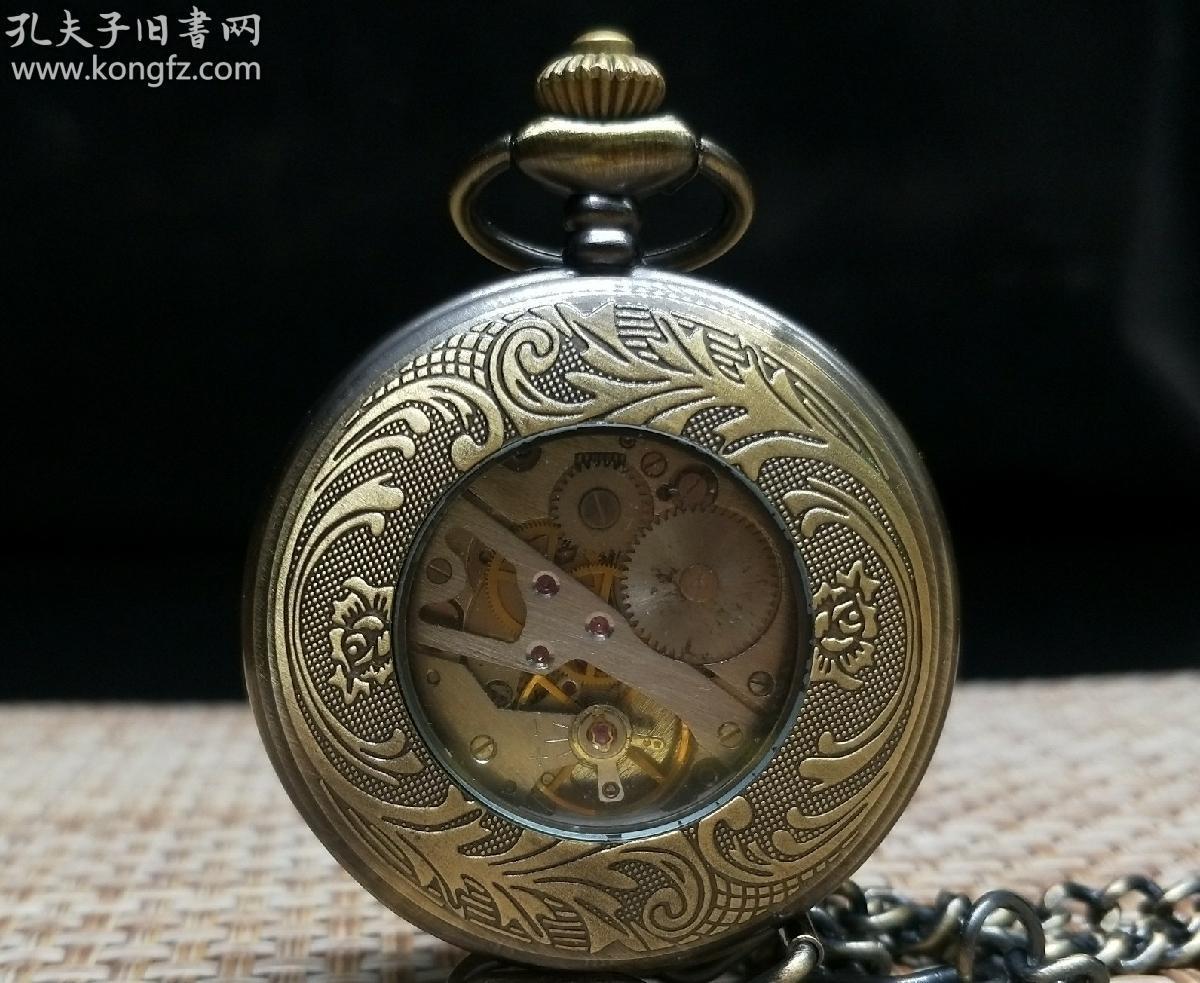 欧式花纹机械怀表_孔夫子旧书网