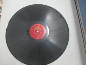 中国唱片社出版 老唱片一张 歌曲《团结碑、缅桂花开十里香》 尺寸30/30厘米