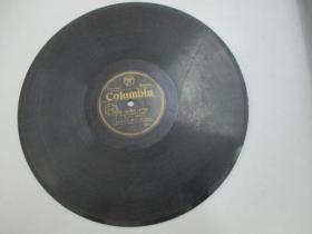 外文老唱片一张《CO1UMBIA 》 尺寸25/25厘米