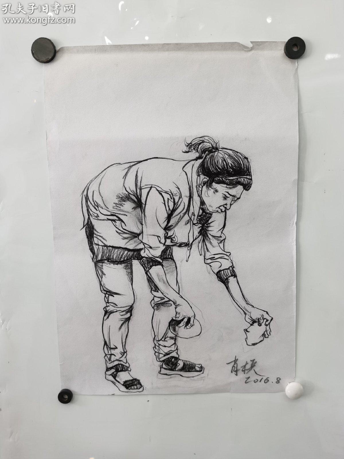 全国知名速写教师——肖木兵人物素描专场