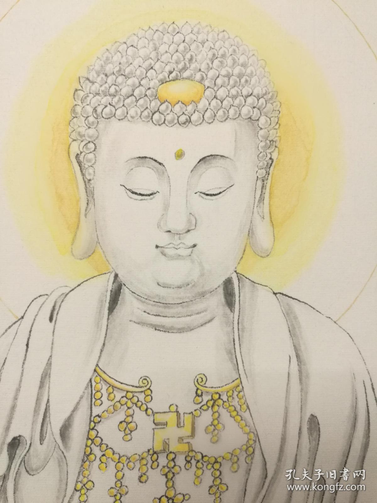 阿弥陀佛像立轴