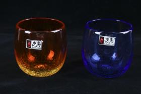 南蛮琉球焼 玻璃杯两件 HXTX326270