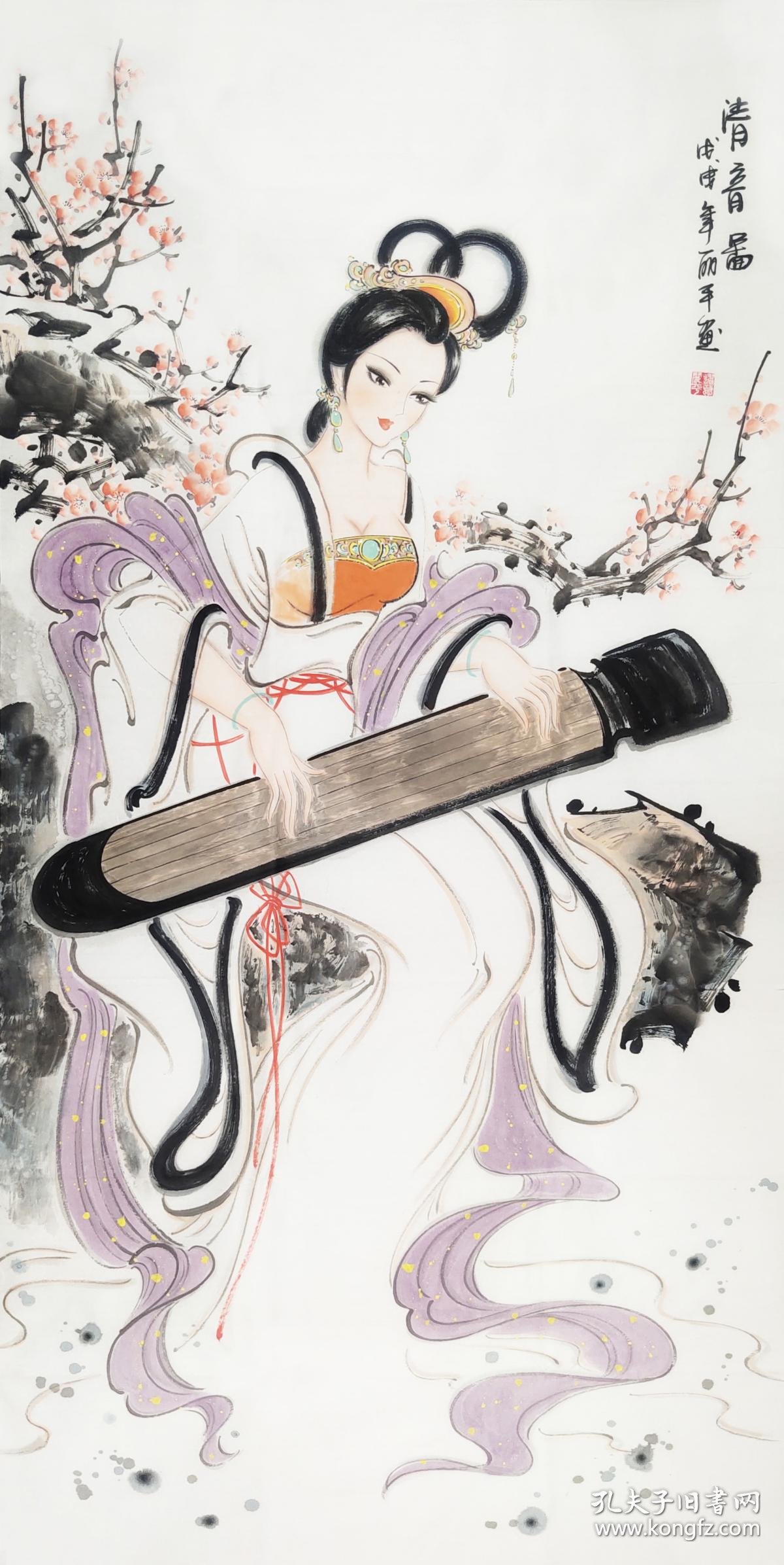 著名画家 诸葛丽平《清音图》