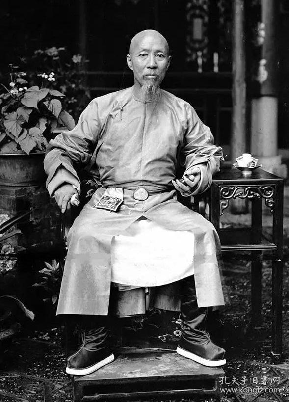 【中国内容·摄影版画】1882年木刻版画《大清两广总督瑞麟像》(der