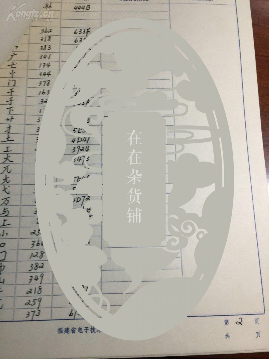 《拼音部件首拼索引表》等手稿三份,24页。福