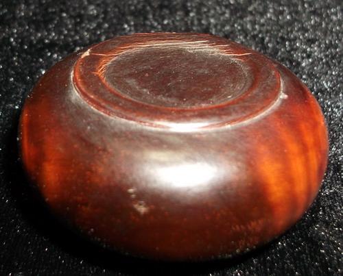 【图】犀牛角笔洗 高3.2厘米 肚子最大直径6厘米 重量39.