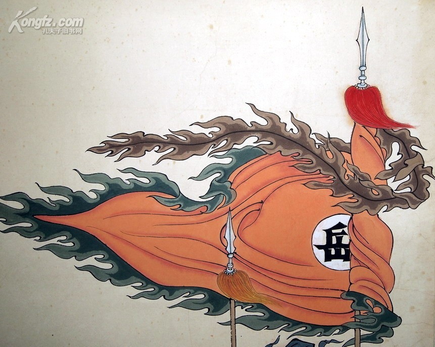 工笔重彩人物画大师·刘凌沧《岳飞抗金》