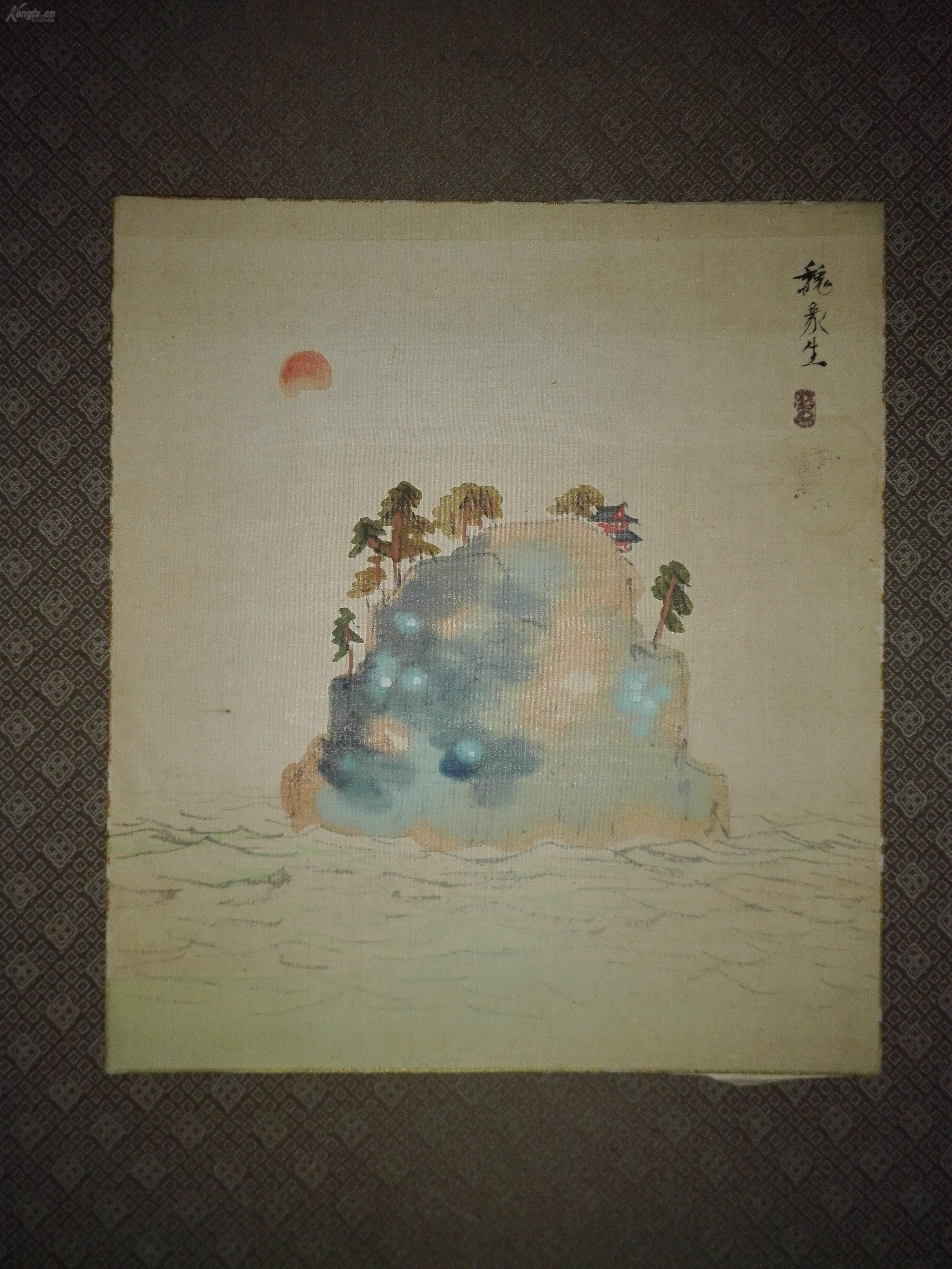 四条派画家 竹内栖凤弟子柴原 希祥 15 长期生活在日本古都京都 手绘山水图 水的画法似乎深受齐白石的影响 非常精采 画有浓郁的日本古都京都的地方特色 隽雅之作 绢本设色 册页 从老屏风上裁下 孔夫子旧书网 四条派画家 竹内栖凤弟子柴原 希祥 15 长期生活在日本古都京都 手绘山水图 水的画法似乎深受齐白石的影响 非常精采 画有浓郁的日本古都京都的地方特色 隽雅之作 绢本设色 册页 从老屏风上裁下 孔夫子旧书网