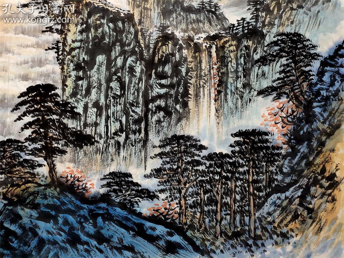 中国近现代山水画大家【黄正襄】山水